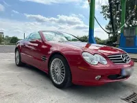 Gebraucht Mercedes SL500 306 PS (225 kW) 2006 Rot Cabrio