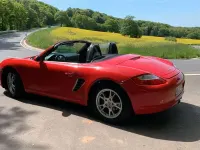 Gebraucht Porsche Boxster 239 PS (175 kW) 2006 Rot Cabrio