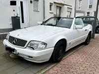 Gebraucht Mercedes SL500 AMG 320 PS (235 kW) 1998 Weiß Cabrio