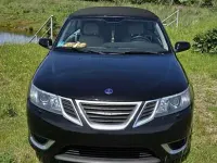 Gebraucht Saab 9-3 Cabriolet Vector 150 PS (110 kW) 2009 Schwarz Cabrio