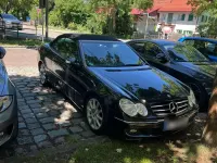 Gebraucht Mercedes CLK200 185 PS (136 kW) 2007 Schwarz Cabrio