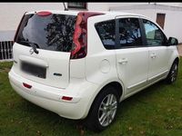 Gebraucht Nissan Note Acenta 103 PS (75 kW) 2009 Weiß Kleinwagen