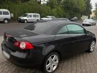 Brugt VW Eos 122 HK (89 kW) 2010 Sort Cabriolet
