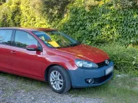 Gebraucht VW Golf VI Highline 122 PS (89 kW) 2011 Rot Kleinwagen