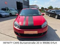 Gebraucht VW Golf VI Comfortline 122 PS (89 kW) 2009 Rot Kleinwagen