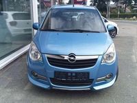 Gebraucht Opel Agila Edition 86 PS (63 kW) 2008 Marokko blau Kleinwagen