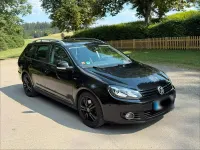 Gebraucht VW Golf VII Match 140 PS (102 kW) 2013 Schwarz Kombi