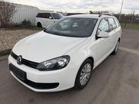 Gebraucht VW Golf VI Trendline 105 PS (77 kW) 2012 Weiß Kleinwagen