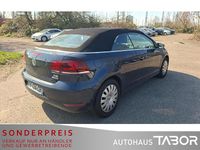 Gebraucht VW Golf Cabriolet 105 PS (77 kW) 2015 Open sea blue metallic Cabrio