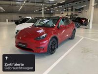 Gebraucht Tesla Model Y Long Range AWD 258 kW (351 PS) 2022 Rot SUV