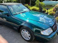 Gebraucht Mercedes SL280 193 PS (141 kW) 1996 Grün Cabrio