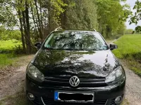 Gebraucht VW Golf VI Style 105 PS (77 kW) 2011 Schwarz Kleinwagen