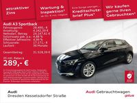 Gebraucht Audi A3 Advanced Plus 116 PS (85 kW) 2024 Brillantschwarz Limousine