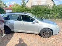 Gebraucht VW Golf VI 2009 Silber Kombi