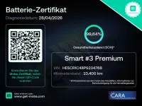 Brugt Smart #3 Brabus 200 kW (272 HK) 2024 Hvid SUV