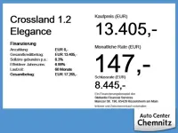 Gebraucht Opel Crossland X Elegance 110 PS (80 kW) 2022 Nautic blau SUV