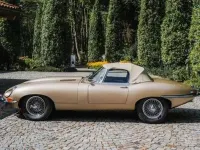 Gebraucht Jaguar E-Type 265 PS (194 kW) 1967 Gold Cabrio