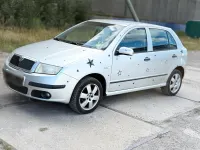 Gebraucht Skoda Fabia 74 PS (54 kW) 2005 Silber Kleinwagen