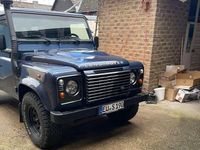 Gebraucht Land Rover Defender SE 122 PS (89 kW) 2008 Blau Kombi