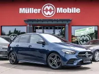 Gebraucht Mercedes B180 AMG line 136 PS (100 kW) 2021 Denimblau metallic Kleinwagen