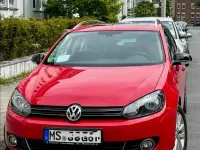 Gebraucht VW Golf VI Style 105 PS (77 kW) 2012 Rot Kleinwagen