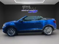Gebraucht VW T-Roc Cabriolet Style 150 PS (110 kW) 2022 Blau Cabrio