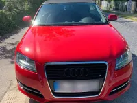 Gebraucht Audi A3 Cabriolet Basis 105 PS (77 kW) 2012 Rot Cabrio