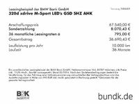 gebraucht BMW 320 320 d xdrive M-Sport LED's GSD SHZ AHK Sportpaket Bluetooth Navi Klima Aktivlenku