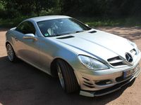 Gebraucht Mercedes SLK200 163 PS (119 kW) 2006 Silber Cabrio