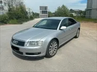 Brugt Audi A8 2003 Sølv Sedan