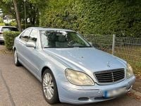 Usata Mercedes S320 224 CV (164 kW) 2001 Blu Berlina