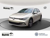 Gebraucht VW Golf VIII Move 131 PS (96 kW) 2023 Ivory silver (silber) Limousine