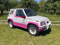 Gebraucht Suzuki Vitara 80 PS (58 kW) 1996 Weiß Cabrio