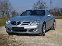 Gebraucht Mercedes SLK350 272 PS (200 kW) 2007 Silber Cabrio