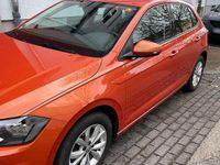 Gebraucht VW Polo Highline 116 PS (85 kW) 2017 Orange Kleinwagen