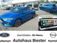 Gebraucht Ford Focus ST-Line X 155 PS (114 kW) 2023 Desert island blue Kombi