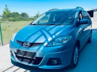 Gebraucht Mazda 5 Comfort 116 PS (85 kW) 2009 Blau Van / Kleinbus