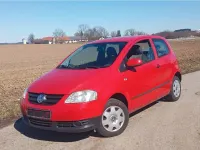 Gebraucht VW Fox 54 PS (39 kW) 2006 Rot Kleinwagen