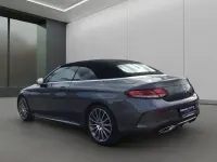 Gebraucht Mercedes C180 AMG 156 PS (114 kW) 2019 Grau / selenitgrau (metallic) Cabrio