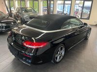 Gebraucht Mercedes C180 AMG line 156 PS (114 kW) 2017 Obsidianschwarz Cabrio