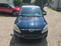 Gebraucht Skoda Fabia 2011 Blau Kleinwagen