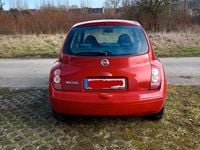 Gebraucht Nissan Micra Acenta 65 PS (47 kW) 2005 Rot Limousine