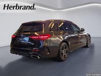 Gebraucht Mercedes C300e AMG line 204 PS (150 kW) 2023 Metalliclack graphitgrau Kombi