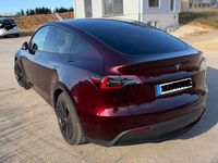 Gebraucht Tesla Model Y Long Range AWD 378 kW (514 PS) 2023 Rot SUV