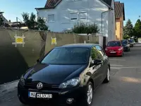 Gebraucht VW Golf VII Match 105 PS (77 kW) 2012 Schwarz Limousine