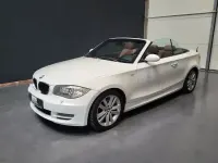 Gebraucht BMW 120 Cabriolet Sport Line 177 PS (130 kW) 2009 Weiß Cabrio