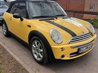 Gebraucht Mini One Cabriolet 90 PS (66 kW) 2005 Gelb Cabrio