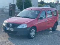 Gebraucht Dacia Logan 75 PS (55 kW) 2009 Rot Van / Kleinbus
