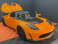 Gebraucht Tesla Roadster 214 kW (292 PS) 2011 Orange Cabrio