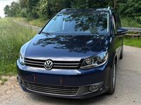 Gebraucht VW Touran Highline 140 PS (102 kW) 2012 Blau Van / Kleinbus